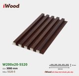 Tấm ốp iWood lam 5 sóng cao W200x20-5S20