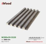 Tấm ốp iWood lam 5 sóng cao W200x20-5S20