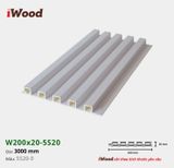 Tấm ốp iWood lam 5 sóng cao W200x20-5S20