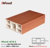 Thanh lam gỗ nhựa iWood L80x180-L818