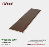 Tấm ốp iWood hèm V W100x10-W10