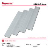 Sàn gỗ công nghiệp Kosmos bản nhỏ 8mm