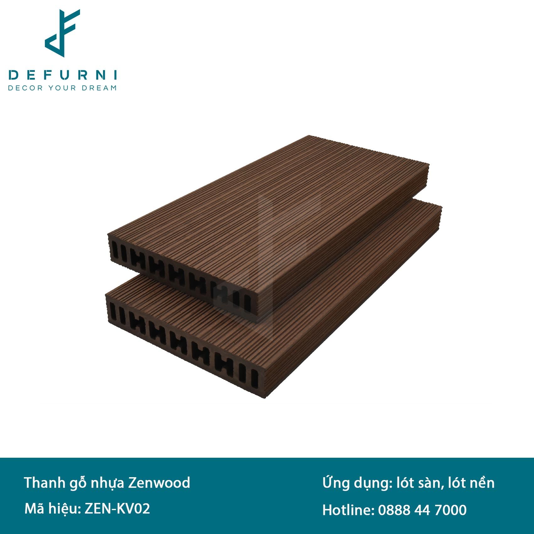 Sàn gỗ nhựa ngoài trời cao cấp Nhật Bản | Gỗ nhựa Zenwood - KV02 ...