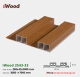 Tấm ốp iWood lam 2 sóng cao W280x43-2S43