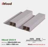 Tấm ốp iWood lam 2 sóng cao W280x43-2S43