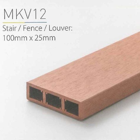 Thanh lam gỗ nhựa Kankyo-Wood II - MKV12