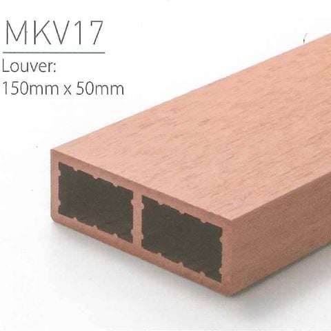 Thanh lam gỗ nhựa Kankyo-Wood II - MKV17