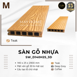 Sàn gỗ nhựa Southwood SW_D140H25 vân 3D