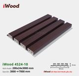 Tấm ốp iWood lam 4 sóng cao W200x24-4S24