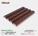 Tấm ốp iWood lam 4 sóng cao W200x24-4S24
