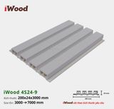 Tấm ốp iWood lam 4 sóng cao W200x24-4S24
