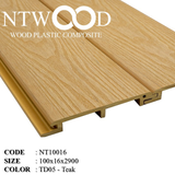 Tấm ốp gỗ nhựa NTWOOD phủ ASA NT10016