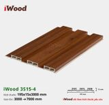 Tấm ốp iWood lam 3 sóng thấp W195x15-3S15
