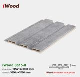 Tấm ốp iWood lam 3 sóng thấp W195x15-3S15