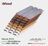 Tấm ốp iWood lam 3 sóng thấp W195x15-3S15