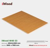 Tấm ốp Nano iWood W400x9-W40