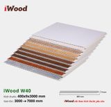 Tấm ốp Nano iWood W400x9-W40