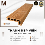 Thanh sàn bo góc gỗ nhựa Southwood SW_V123.5H52_3D
