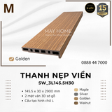 Thanh nẹp viền gỗ nhựa cao cấp Southwood SW_3L145.5H30