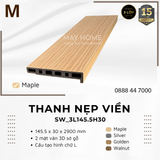 Thanh nẹp viền gỗ nhựa cao cấp Southwood SW_3L145.5H30