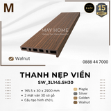 Thanh nẹp viền gỗ nhựa cao cấp Southwood SW_3L145.5H30