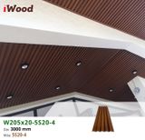Tấm ốp iWood lam 5 sóng cao W200x20-5S20