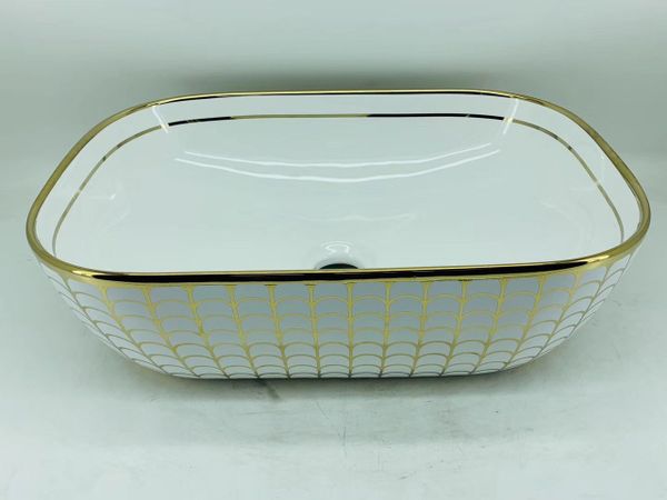 Chậu lavabo rửa mặt nghệ thuật LV 8325 LUX