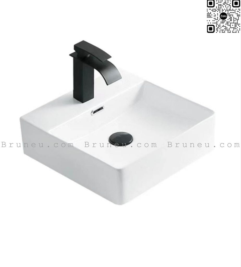 Chậu lavabo rửa mặt đa năng KB2100 kích thước 420x425