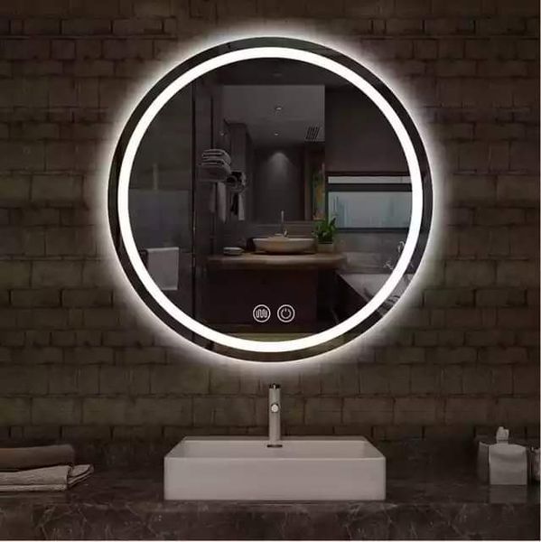 Gương let tròn 2 viền GLT V 01