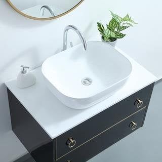 Tủ chậu lavabo rửa mặt kt 80cm 8003N