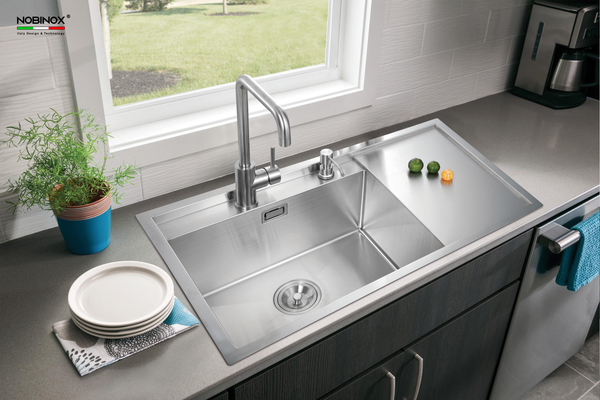 Chậu rửa bát 1 hố lunia NJ557