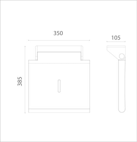 Ghế ngồi tắm gắn tường EC 6090