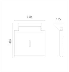 Ghế ngồi tắm gắn tường EC 6090