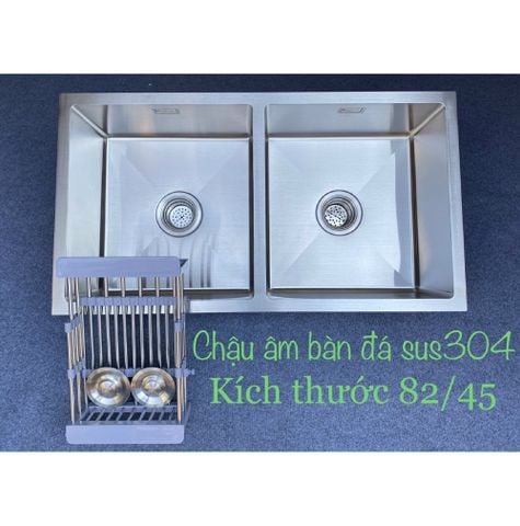 Chậu rửa tát âm bàn đá 8245 Cân