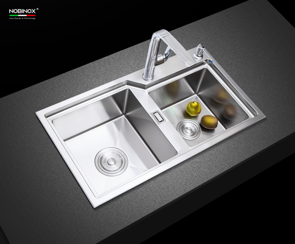 Chậu rửa bát 2 hố lumia NJ512