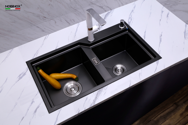 Chậu rửa bát 2 hố lumia NJ513B