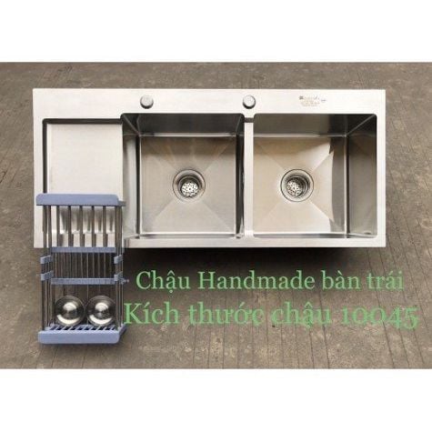 Chậu rửa bát có bàn 1000x45