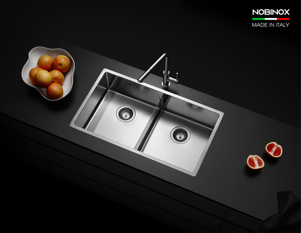 Chậu rửa 2 hố âm bàn icon NT642U