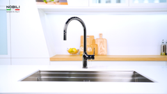 Vòi rửa bát rút ring NB130LTB