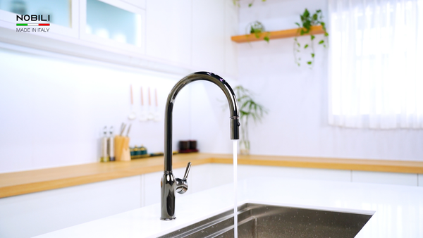 Vòi rửa bát rút ring NB130LTB