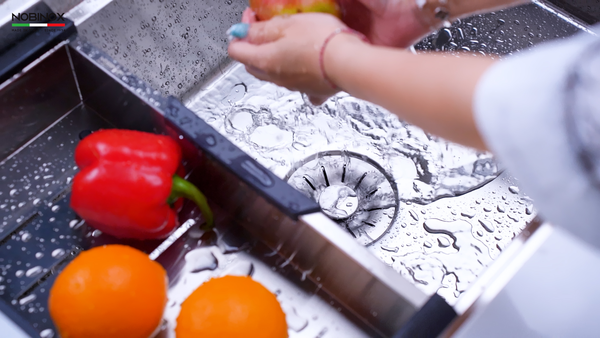 Chậu rửa bát 1 hố Titanium NA875U