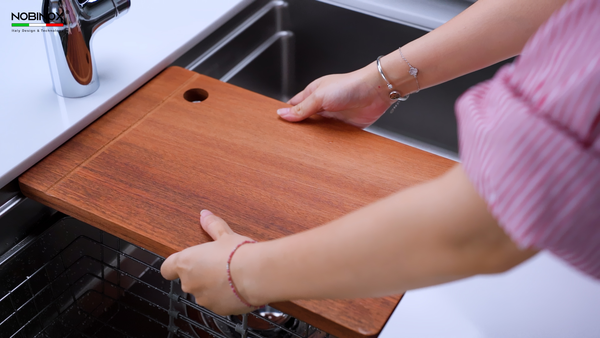 Chậu rửa bát 1 hố lira NJ562D