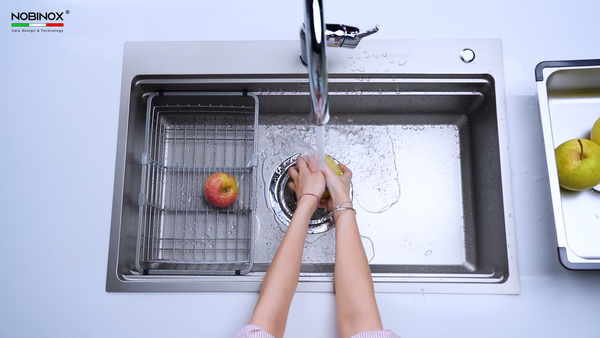 Chậu rửa bát 1 hố lira NJ560D