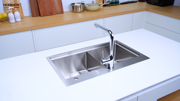 Chậu rửa bát 2 hố lumia NJ522