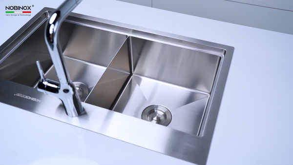 Chậu rửa bát 2 hố lumia NJ522