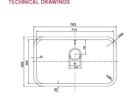 Chậu rửa bát 1 hố Paul Schmitt PAM76455-U