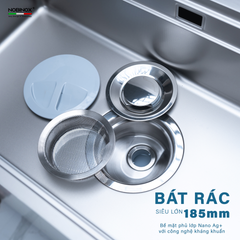 Chậu rửa bát 1 hố rosa NN974DT
