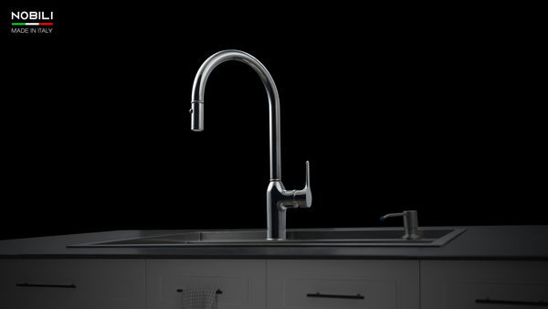 Vòi rửa bát rút ring NB130LTB