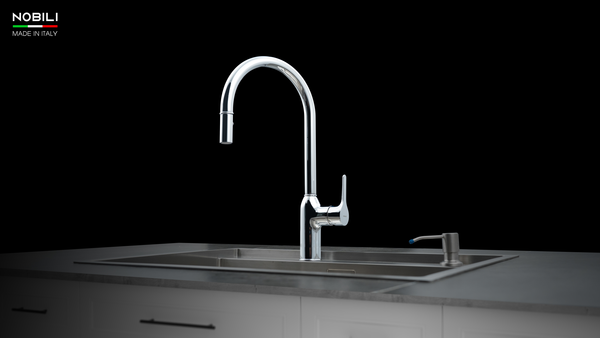 Vòi rửa bát rút ring NB130LTB