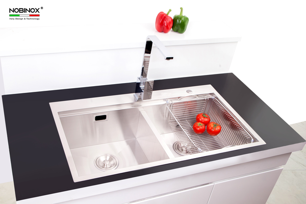 Chậu rửa bát 2 hố  Liken NL785